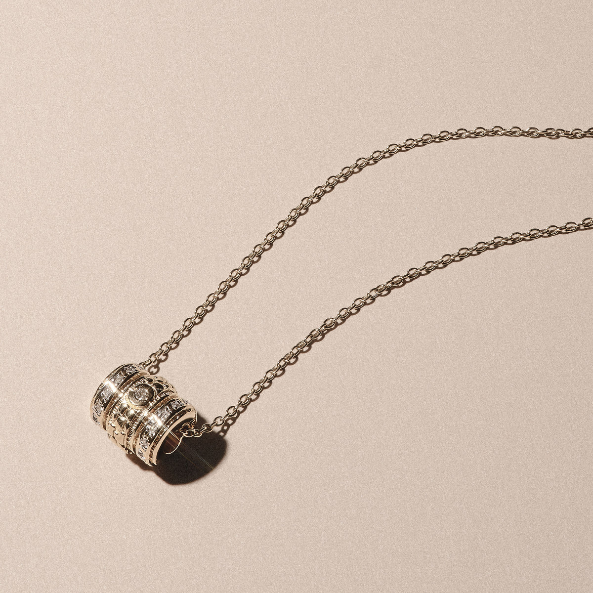 Bond 0.14ct Lab Diamond Necklace in 18K Gold Vermeil