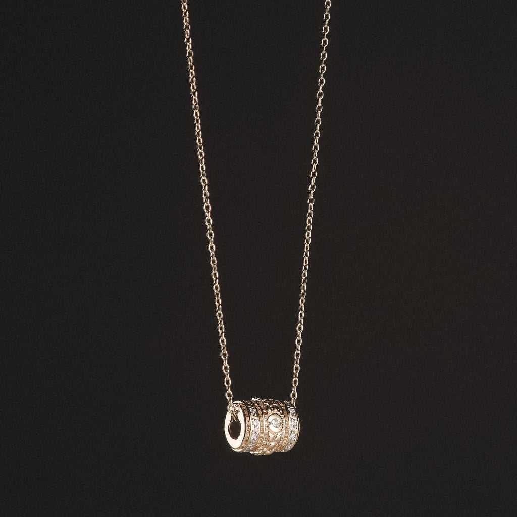 Bond 0.14ct Lab Diamond Necklace in 18K Gold Vermeil