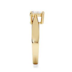 Naomi Pear Cut Lab Diamond Engagement Ring 0.50ct H/SI in 9k Gold