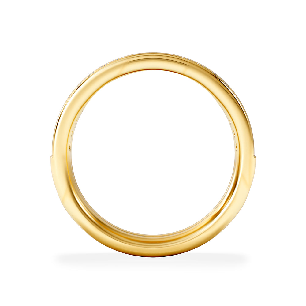 Duo Stacking Lab Diamond Ring 0.26ct in 9K Gold