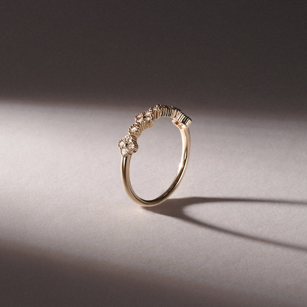 Alegria Lab Diamond Ring 0.27ct in 18k Gold Vermeil