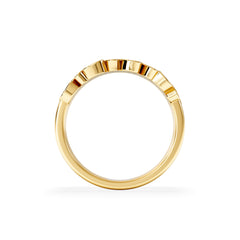Ever Heart Ring Lab Diamond 0.20ct in 18K Gold Vermeil