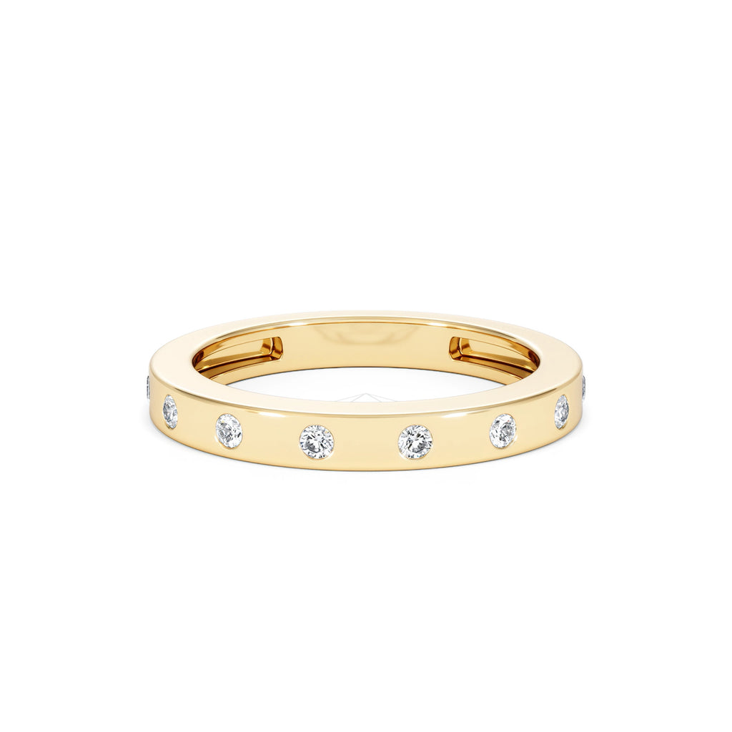 Élan 0.90ct Lab Diamond Ring in 18K Gold Vermeil