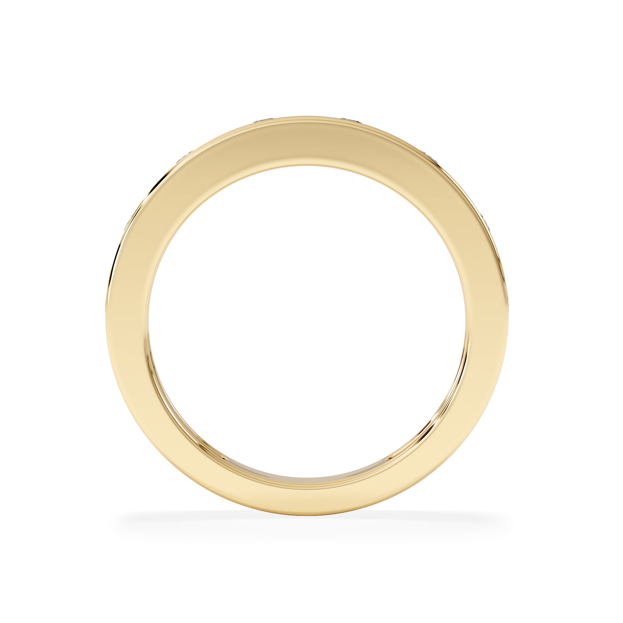 Élan 0.09ct Lab Diamond Ring in 18K Gold Vermeil