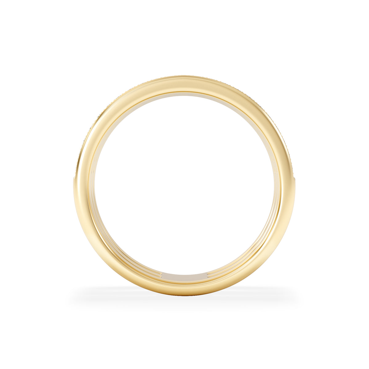 Trinity 0.20ct Lab Diamond Stacking Ring in 18K Gold Vermeil