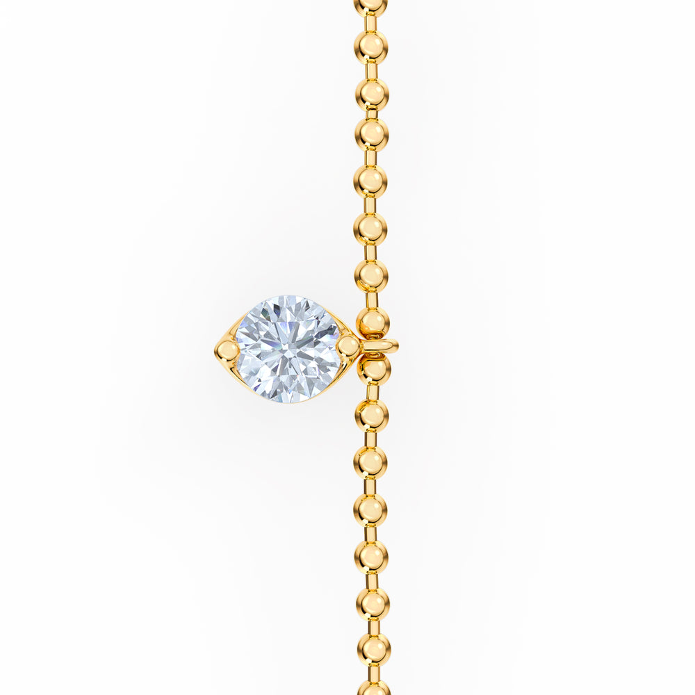 Vivara Lab Diamond Bracelet 0.50ct G/VS in 9K Yellow Gold