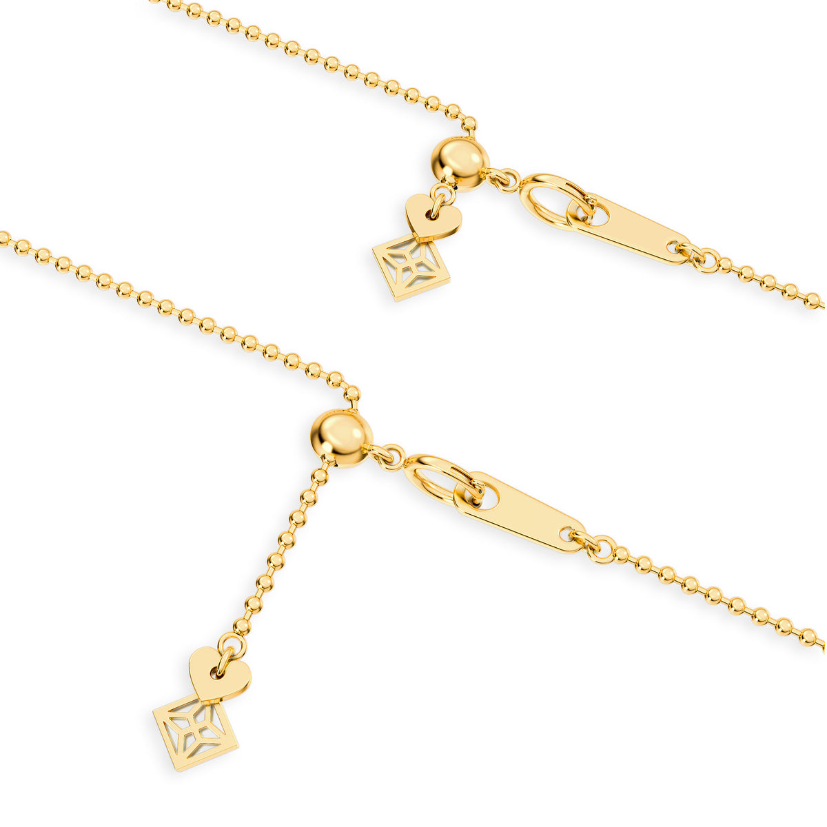 Vivara 0.50ct Round Cut Lab Diamond Bracelet in 18K Gold Vermeil