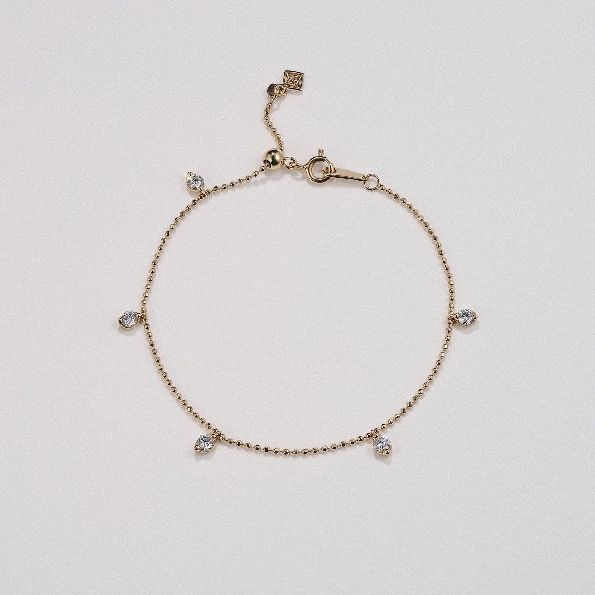 Vivara Lab Diamond Bracelet 0.50ct G/VS in 9K Yellow Gold