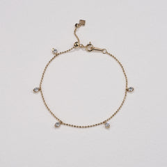 Vivara 0.50ct Round Cut Lab Diamond Bracelet in 18K Gold Vermeil