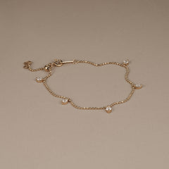 Vivara 0.50ct Round Cut Lab Diamond Bracelet in 18K Gold Vermeil