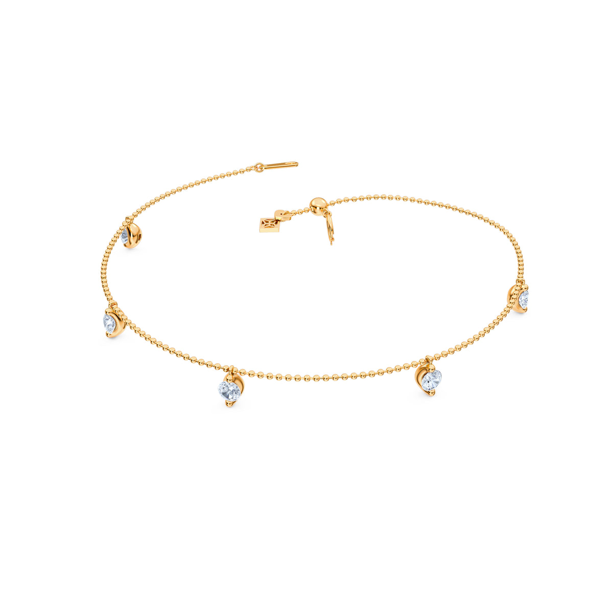 Vivara Lab Diamond Bracelet 1.00ct G/VS in 9K Yellow Gold