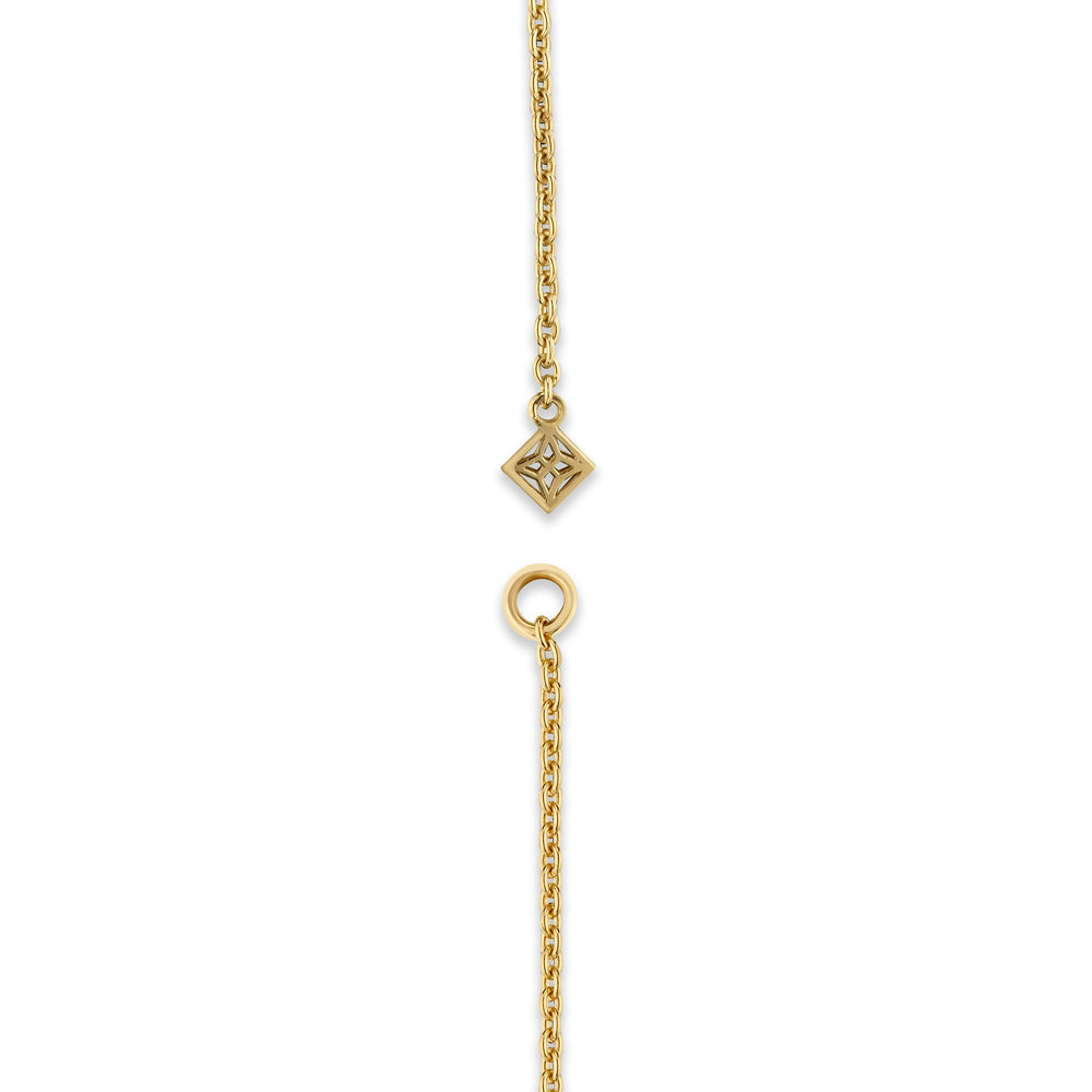 Adjustable Lab Diamond Tennis Bracelet 0.50ct in 18K Gold Vermeil