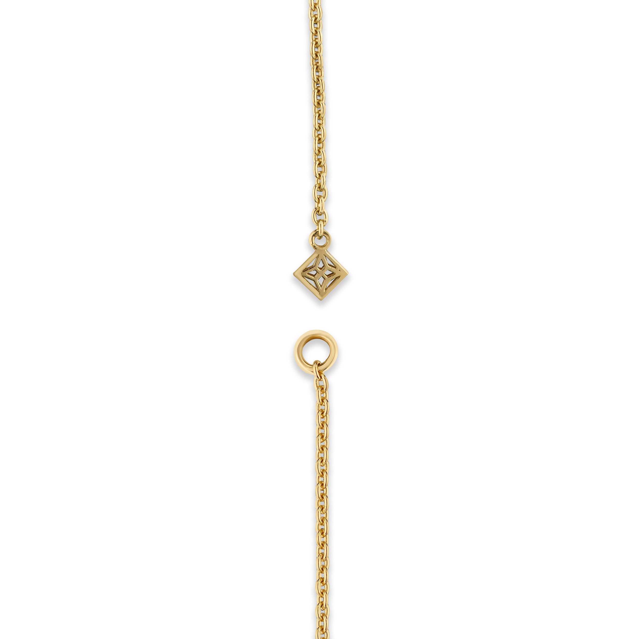 Adjustable Lab Diamond Tennis Bracelet 0.50ct in 18K Gold Vermeil