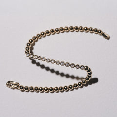 Solis 0.30ct Round Cut Lab Diamond Tennis Bracelet in 18K Gold Vermeil