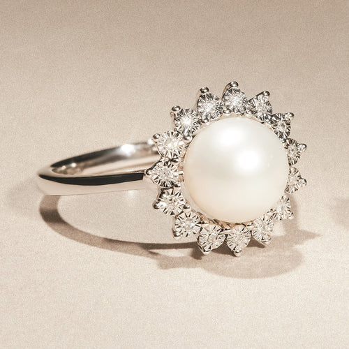 birthstone carousel pearl
