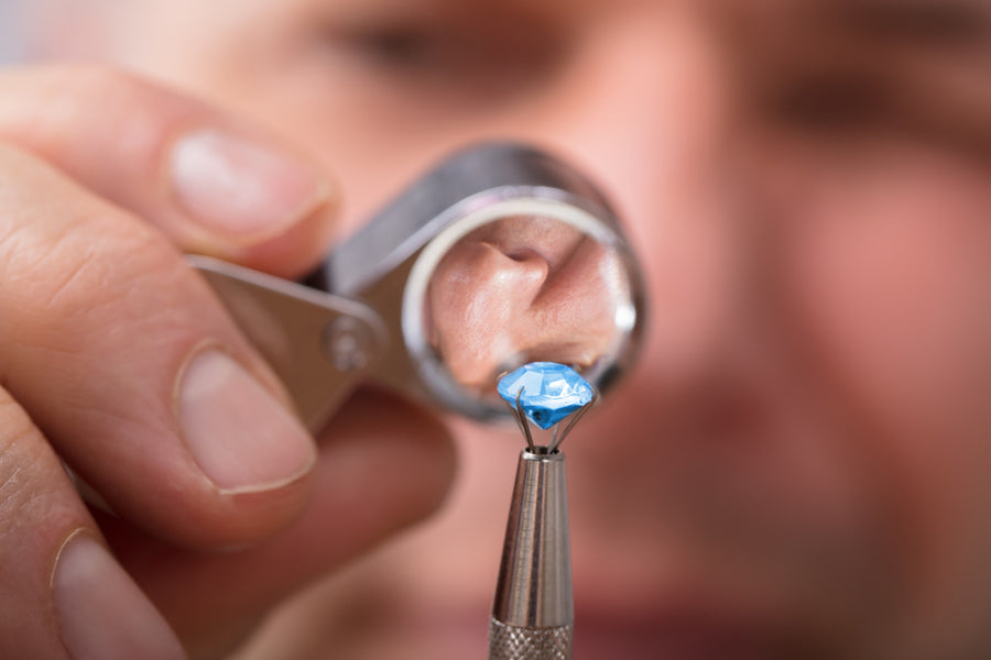 blue lab diamond value price