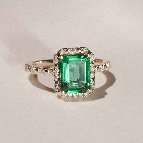 engagement carousel gemstone
