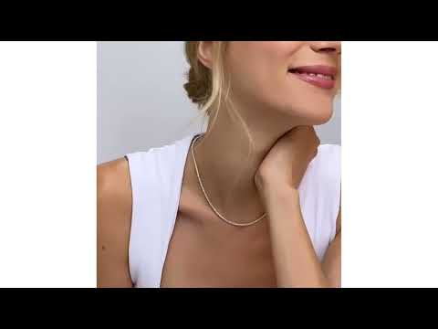 5.00ct Lab Diamond Tennis Necklace 3/4 Set in 9K White Gold F/VS