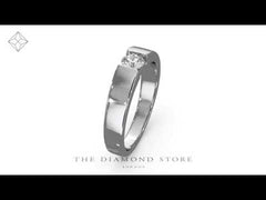 Certified Jessica 18K White Gold Diamond Engagement Ring 0.33CT-F-G/VS