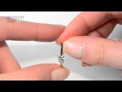 Engagement Ring Grace 0.25ct Lab Diamond G/Vs in 18K Gold