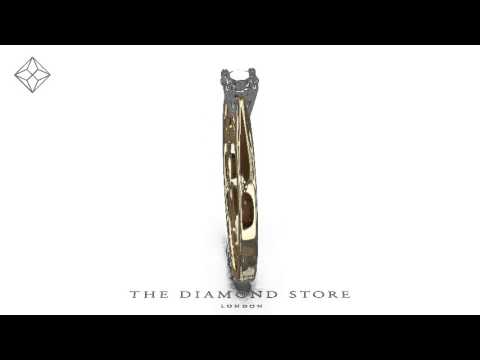 Engagement Ring Elysia 0.25ct Lab Diamond G/Vs in 18K Gold