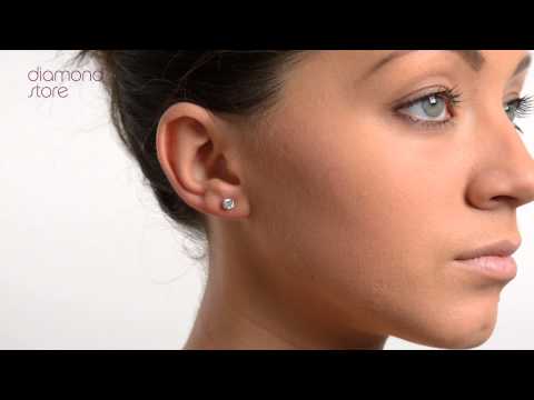 Diamond Earrings 0.66CT Studs G/VS Quality in Platinum - 4.5mm