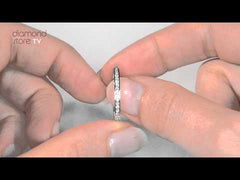 Diamond Eternity Ring Rae Channel Set 0.50ct H/Si in 18K White Gold