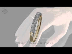 Chloe 18K Gold Lab Diamond Eternity Ring 0.50ct F/VS