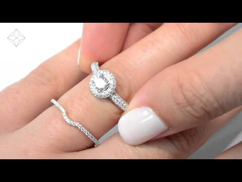 Matching Lab Diamond Engagement - Wedding Ring 1.50ct VS1 18K White Gold