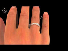 Grace Platinum Diamond Eternity Ring 1.50CT H/SI
