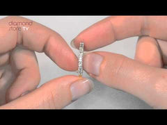 Twilight Lab Diamond Half Eternity Ring 0.30ct in 9K Gold