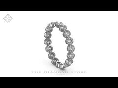 Eternity Ring Emily Platinum Diamond 1.00ct G/Vs