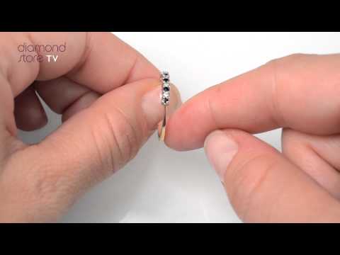 Sapphire 0.10ct And Diamond 9K Gold Ring