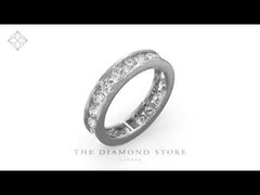 Diamond Eternity Ring Rae Channel Set 2.00ct G/Vs in Platinum