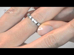 HANNAH PLATINUM Diamond ETERNITY RING 1.00CT G/VS