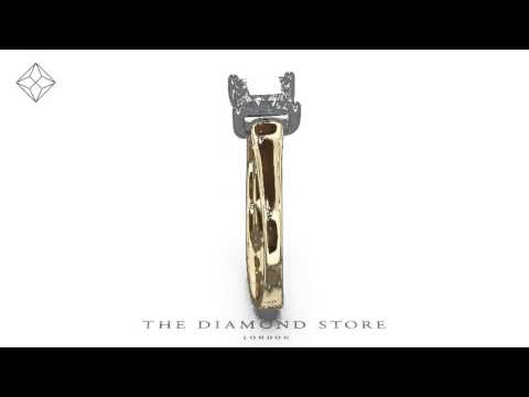 Certified Lucy 18K Gold Diamond Engagement Ring 0.75CT-F-G/VS