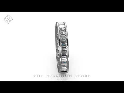 Eternity Ring Grace 18K Gold Diamond 1.50ct G/Vs