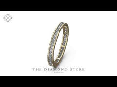 Diamond Eternity Ring Rae Channel Set 0.50ct H/Si in 18K Gold