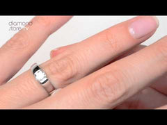 Certified Jessica 18K White Gold Diamond Engagement Ring 0.50CT