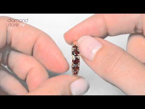 Garnet Ring 9K Yellow Gold Item A3790