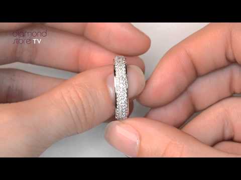 Eternity Ring Sara Platinum Diamond 1.00ct G/Vs