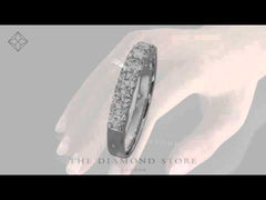 Chloe 18K White Gold Lab Diamond Eternity Ring 1.00ct G/Vs