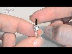 Engagement Ring Grace 0.33ct Lab Diamond G/Vs in 18K White Gold