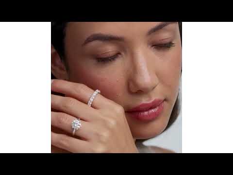 Eternity Ring Chloe 18K White Gold Diamond 3.00ct G/Vs