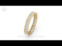 Eternity Ring Lauren 18K Gold Diamond 1.50ct H/Si