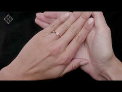 Naomi Lab Diamond Engagement Ring 0.25ct H/Si in 9K Gold
