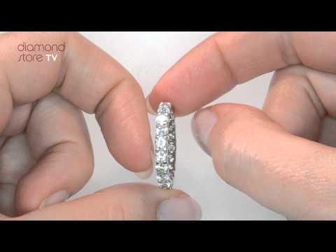 Eternity Ring Chloe Platinum Diamond 2.00ct G/Vs