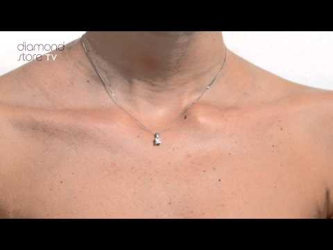 Olivia Platinum Diamond Pendant Necklace 0.50CT G/VS