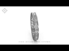 Eternity Ring Lauren Platinum Diamond 1.50ct H/Si
