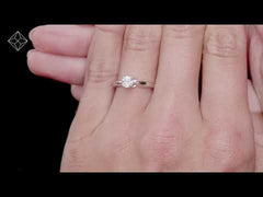 Naomi Lab Diamond Engagement Ring 0.33ct H/Si 9K White Gold